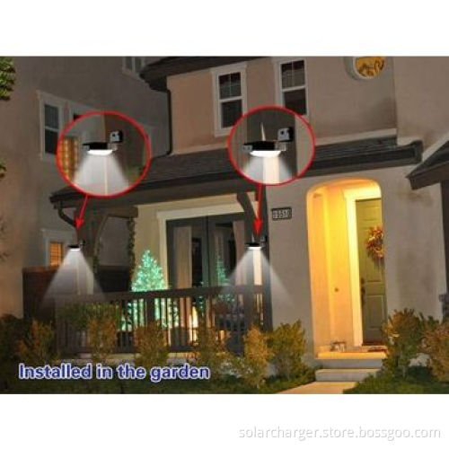 Motion-Activated Solar Wall/Garden Lamp